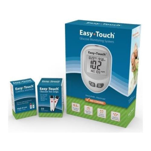 Изи тач набор (тест-полоски глюкоза №50х2 + глюкометр)