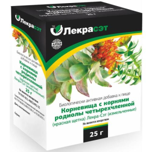 Родиола четырехлистная (красная щетка) 25г. чайн. напиток бад /лекра-сэт/