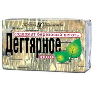 Невская косметика мыло 140г дегтярное