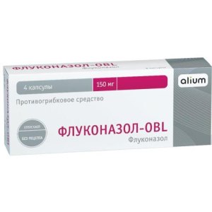 Флуконазол-obl капсулы 150мг №4