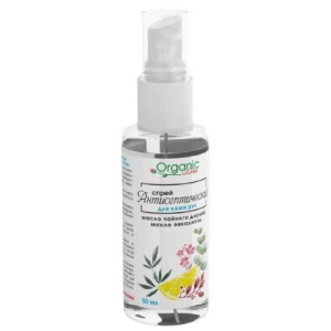 Органик лабс спрей для рук антисептический 50мл