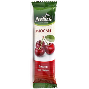 Диес батончик-мюсли вишня б/сах. 25г. [диyes]