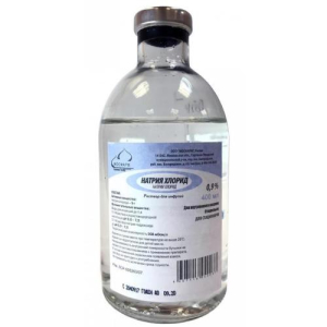 Натрия хлорид раствор для инфузий 0,9% 400мл контейнер