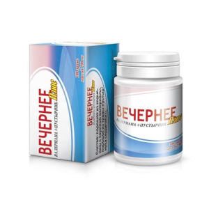 Вечернее плюс валериана + пустырник драже 200мг №100