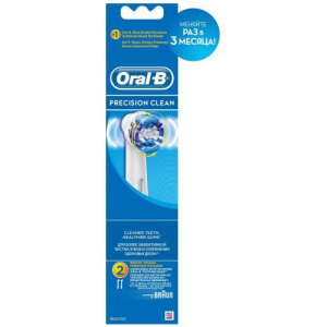 Орал би насадка для электрической зубной щетки №2 смен. precision clean