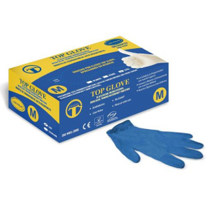 Блоссом перчатки латекс смотр. н/опудр. н/с р.m №50 пар