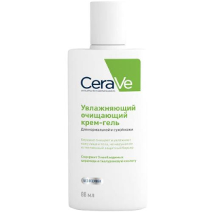 Цераве крем-гель 88мл очищ/увлажн д/норм/сух кожи