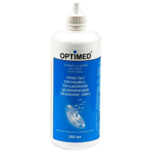 Оптимед раствор для линз 250мл универсал