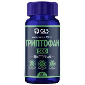 Джи эл эс триптофан капсулы 250мг №90 бад