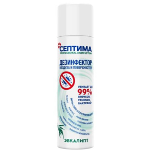 Септима симфони эксперт средство дезинфицирующее 250мл эвкалипт