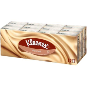 Клинекс платочки носовые №7х12 ультрасофт