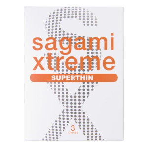 Сагами экстрим презервативы 0,04мм №3 ультратонкие латексные