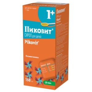 Пиковит сироп 150мл в комплекте с ложкой дозировочной