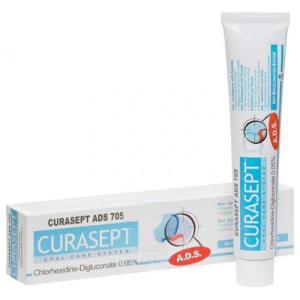 Курасепт зубная паста 0,20% 75мл гелеобр. хлоргекс. диглюконат (ads720)