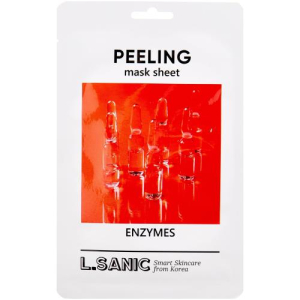 Л саник маска для лица тканевая №1 обновляющ энзимы