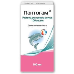Пантогам раствор для приема внутрь 100мг/мл 100мл в комплекте с ложкой мерной