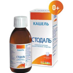 Стодаль сироп гомеопатический 200мл /в комплекте с мерным колпачком/