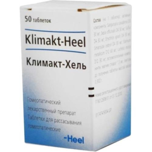 Климакт-хель таблетки для рассасывания гомеопатические №50