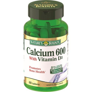Нэйчес баунти таблетки №60 кальций 600 с витамином д3 бад