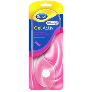 Шолл гель актив стельки д/открытой обуви 1пара