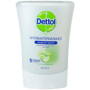 Деттол мыло жидк. 250мл. а/бакт. д/рук алое вера + вит.е зап. блок [dettol]