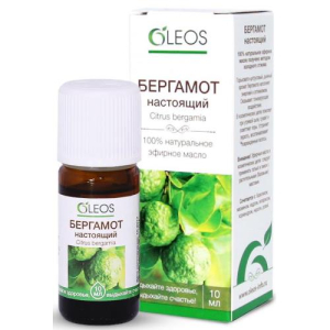 Олеос масло эфирное 10мл бергамот настоящий