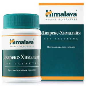 Диарекс-хималайя таблетки №100