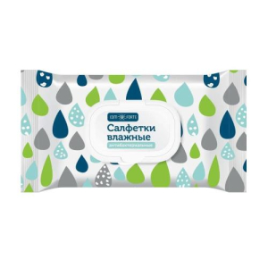 Комфорте салфетки влажные антибактериальные №60