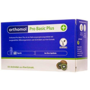 Ортомол про бейсик плюс капсулы 425мг + 379мг на 30 дней комплекс капс. двух видов