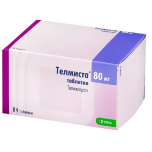 Телмиста таблетки 80мг №84