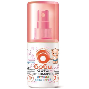 Дэта беби аква спрей 2в1 75мл.