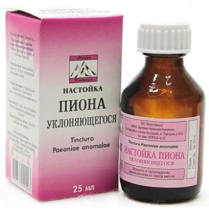 Пиона уклоняющегося  настойка 25мл