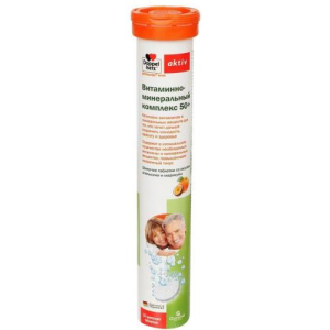 Доппельгерц актив витаминно- минеральный комплекс таблетки шипучие №15 50 + бад