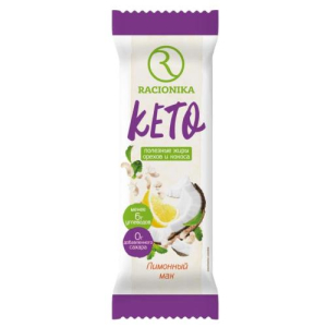 Рационика кето батончик 45г лимонный мак