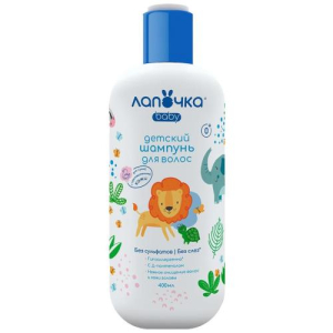 Лапочка шампунь детский 400мл мягкий 0+