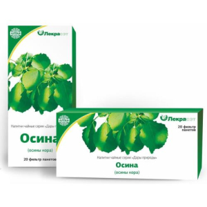 Дары природы осина кора 1,5г. №20 пак. чайн. напиток /лекра-сэт/