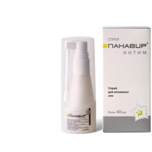 Панавир интим спрей для интимных зон 40мл