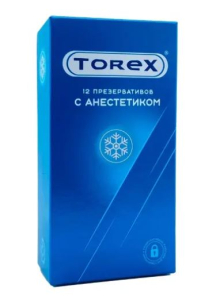 Торекс презервативы №12 анестетиком