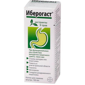 Иберогаст капли для приема внутрь 100мл 