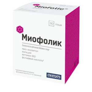 Миофолик порошок 2г №30 бад