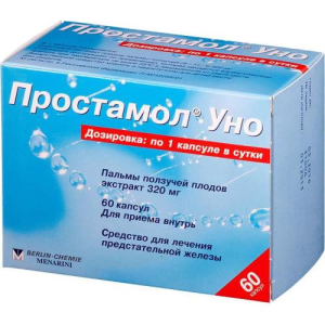 Простамол уно капсулы 320мг №60