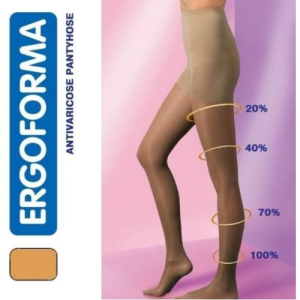 Эргоформа колготки компрессионные 2кл р 3 /арт 121/ беж