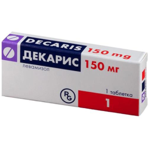 Декарис таблетки 150мг №1 