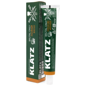 Клатц брутал онли зубная паста 75мл д/муж. убойный виски