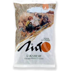 Лито отруби ржаные 200г хрустящие с кальцием