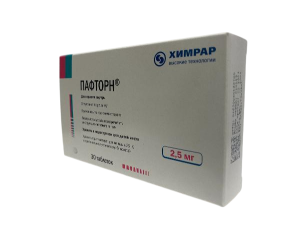 Пафторн таб 2.5мг №30 (Эверолимус)