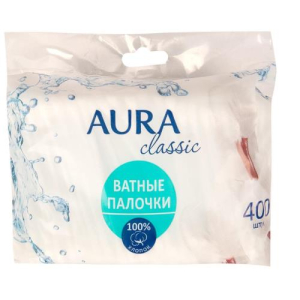 Аура ватные палочки №400 [aura]