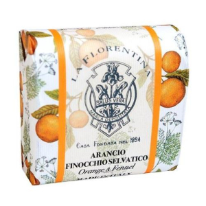 Ла флорентина мыло туалетное 106г твердое апельсн + дикий фенхель