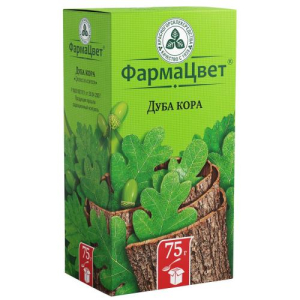 Дуба кора измельченная 75г 