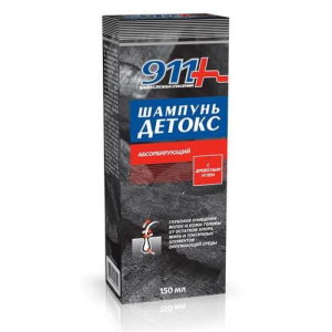 911 ваша служба спасения шампунь для волос 150мл детокс